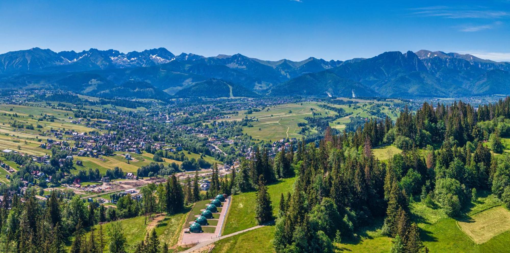 Hotel Peak Glamp & Jacuzzi Zakopane Esterno foto