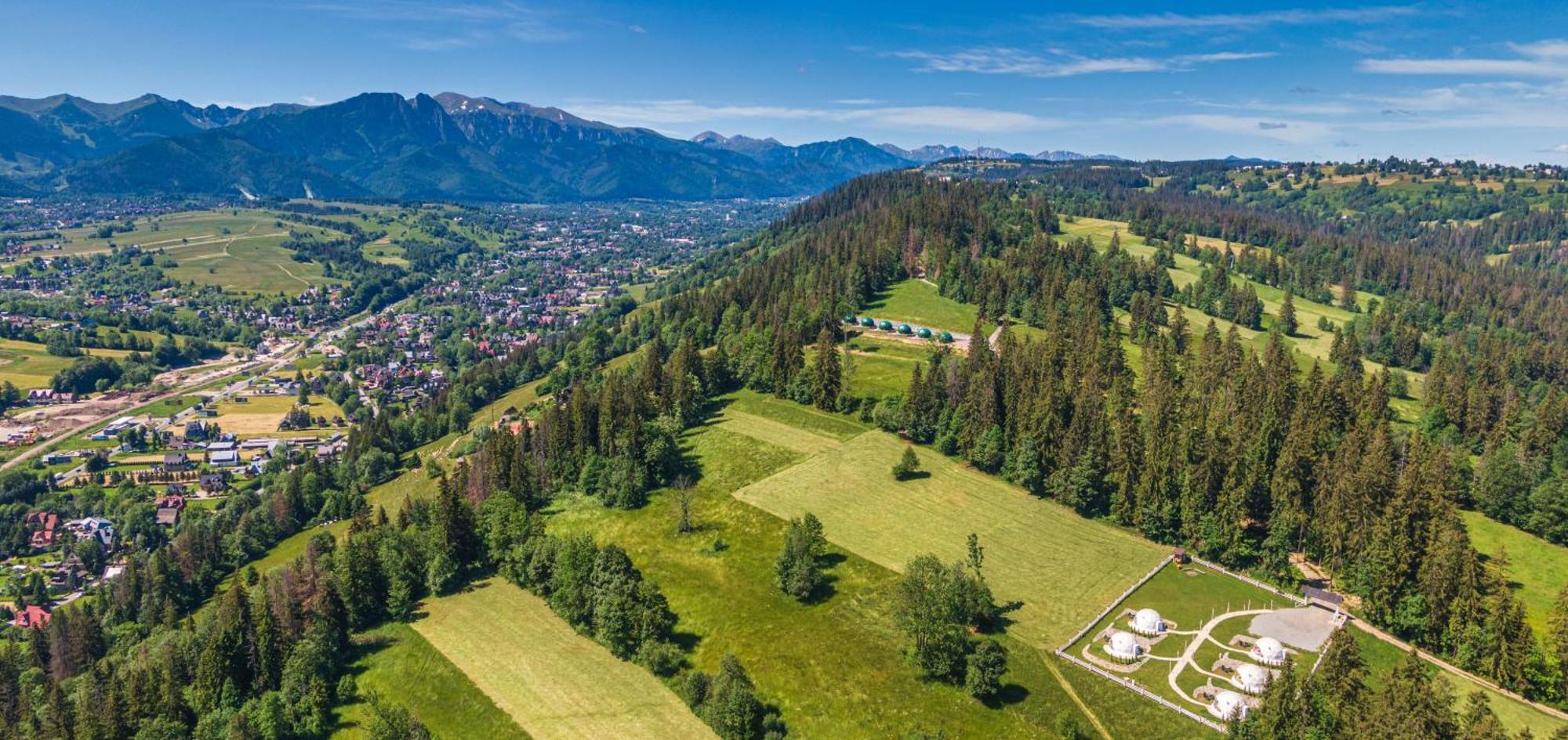 Hotel Peak Glamp & Jacuzzi Zakopane Esterno foto
