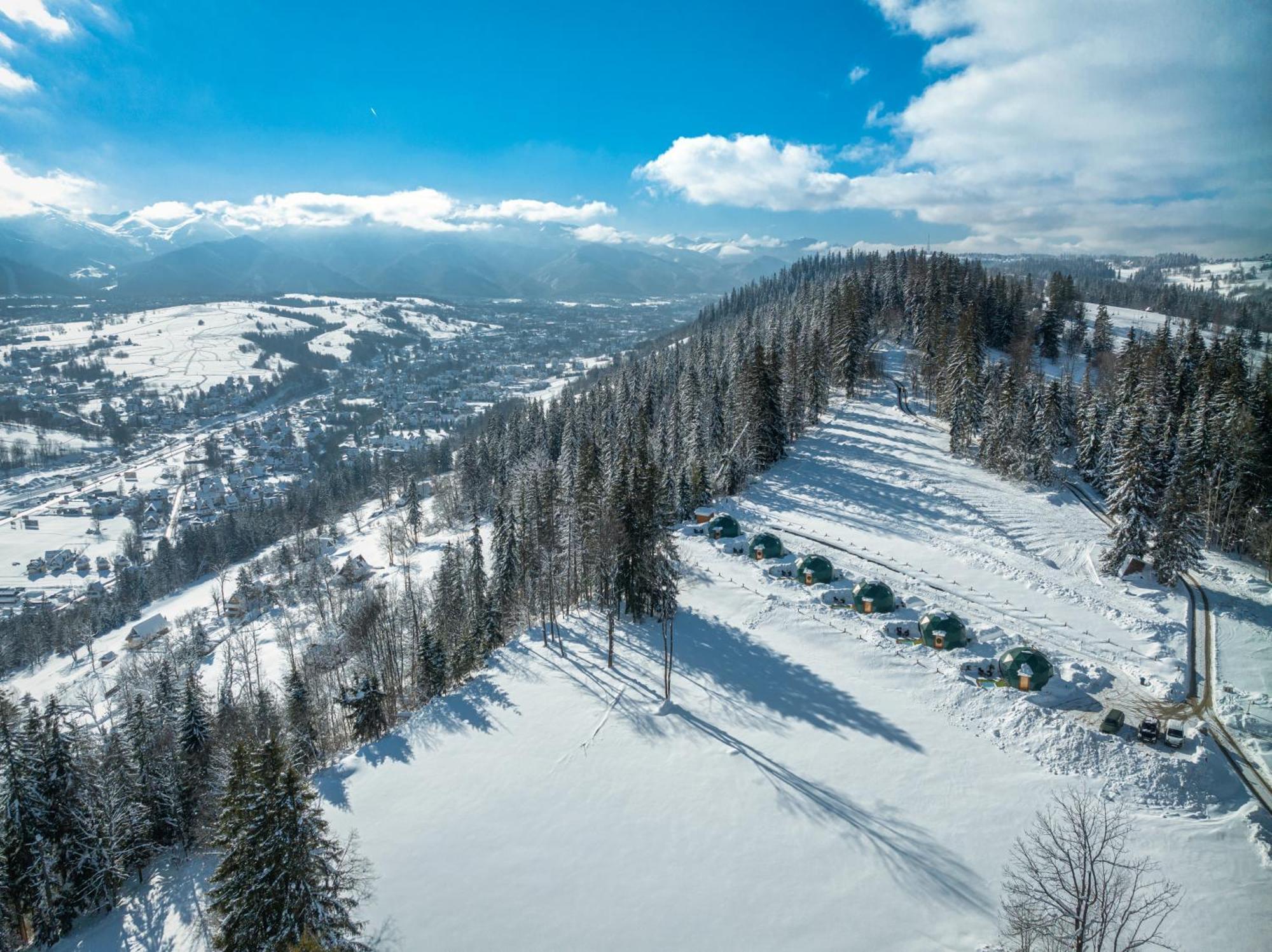 Hotel Peak Glamp & Jacuzzi Zakopane Esterno foto